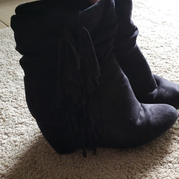 fringe booties - Picture 4 of 6